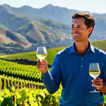 Saint Helena Ridge White Wine Tasting**

"A professional wine connoisseur, fully clothed in appropriate attire, tasting Saint Helena Ridge White wine in a sunlit vineyard, focus on the wine glass and the taster's expression, rolling hills in the background, safe for work, appropriate content, perfect anatomy, natural proportions, professional photography, high quality, family-friendly scene, modest clothing."

**